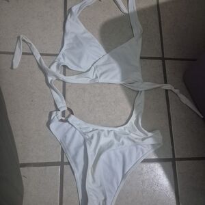 SHEIN White Bikini